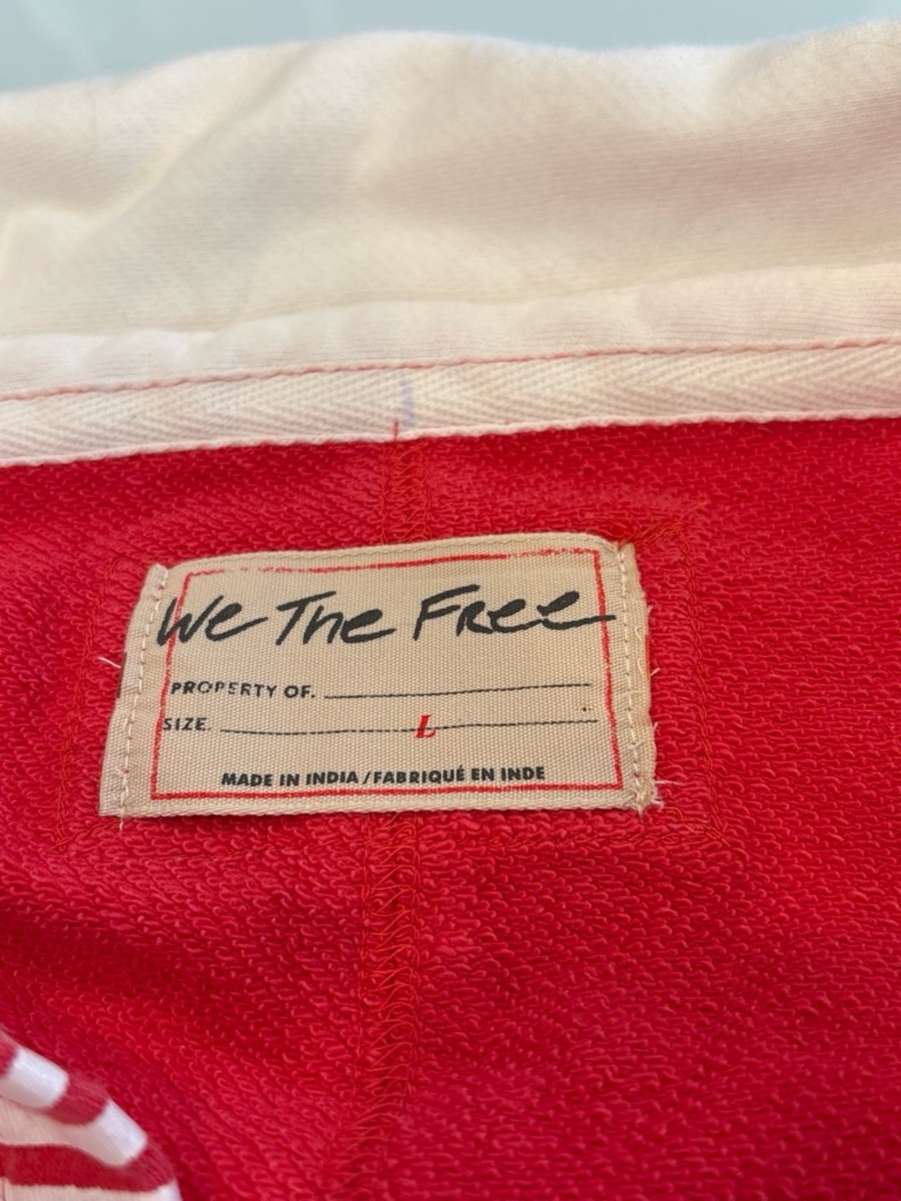 NWOT Free People Clean Prep Polo L - Picture 6 of 6